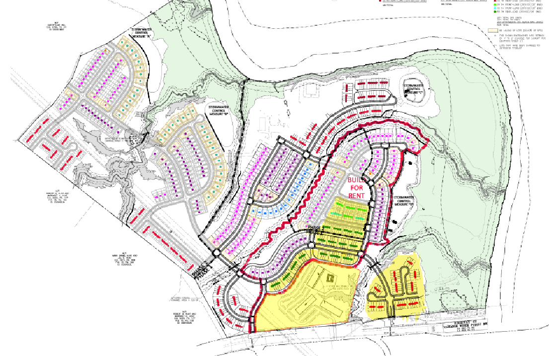 River Mews Estates site plan