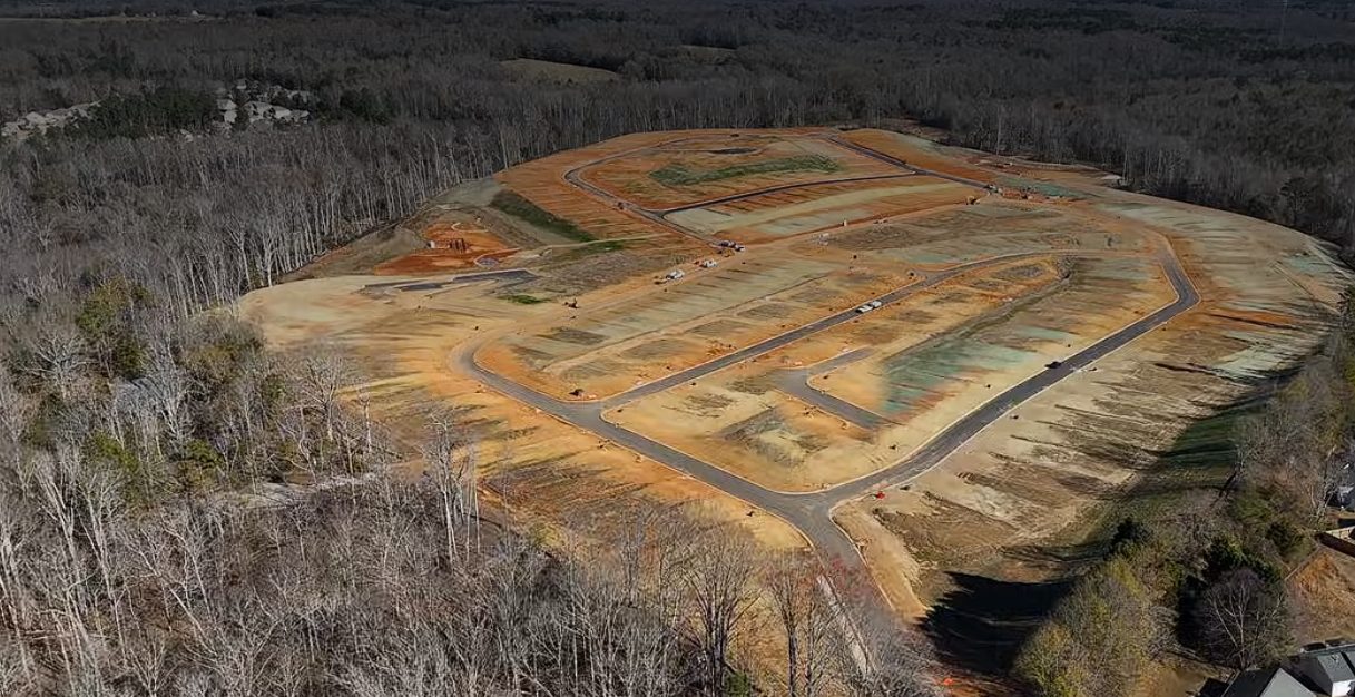 Fountain Inn aerial